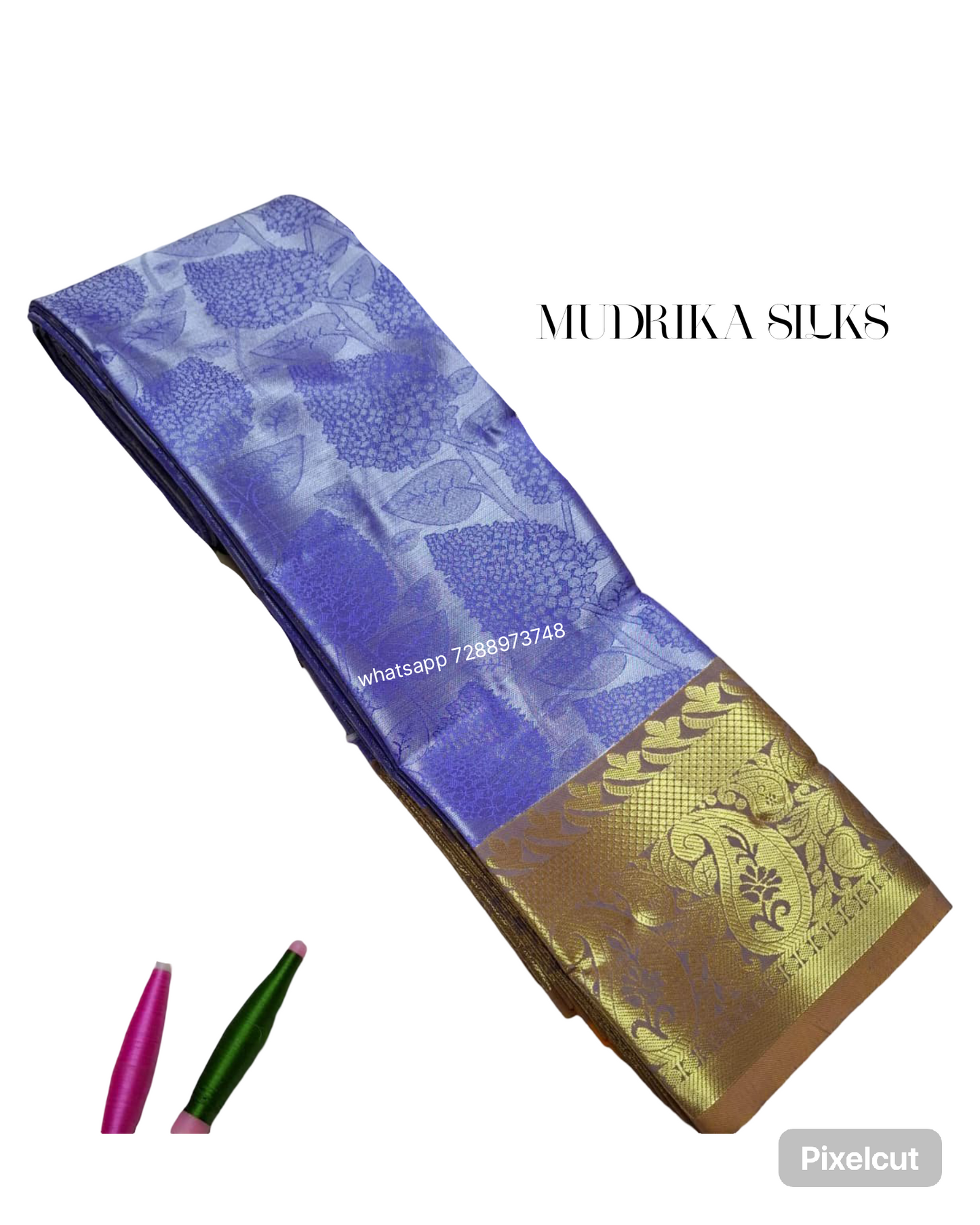 Pattu saree with border