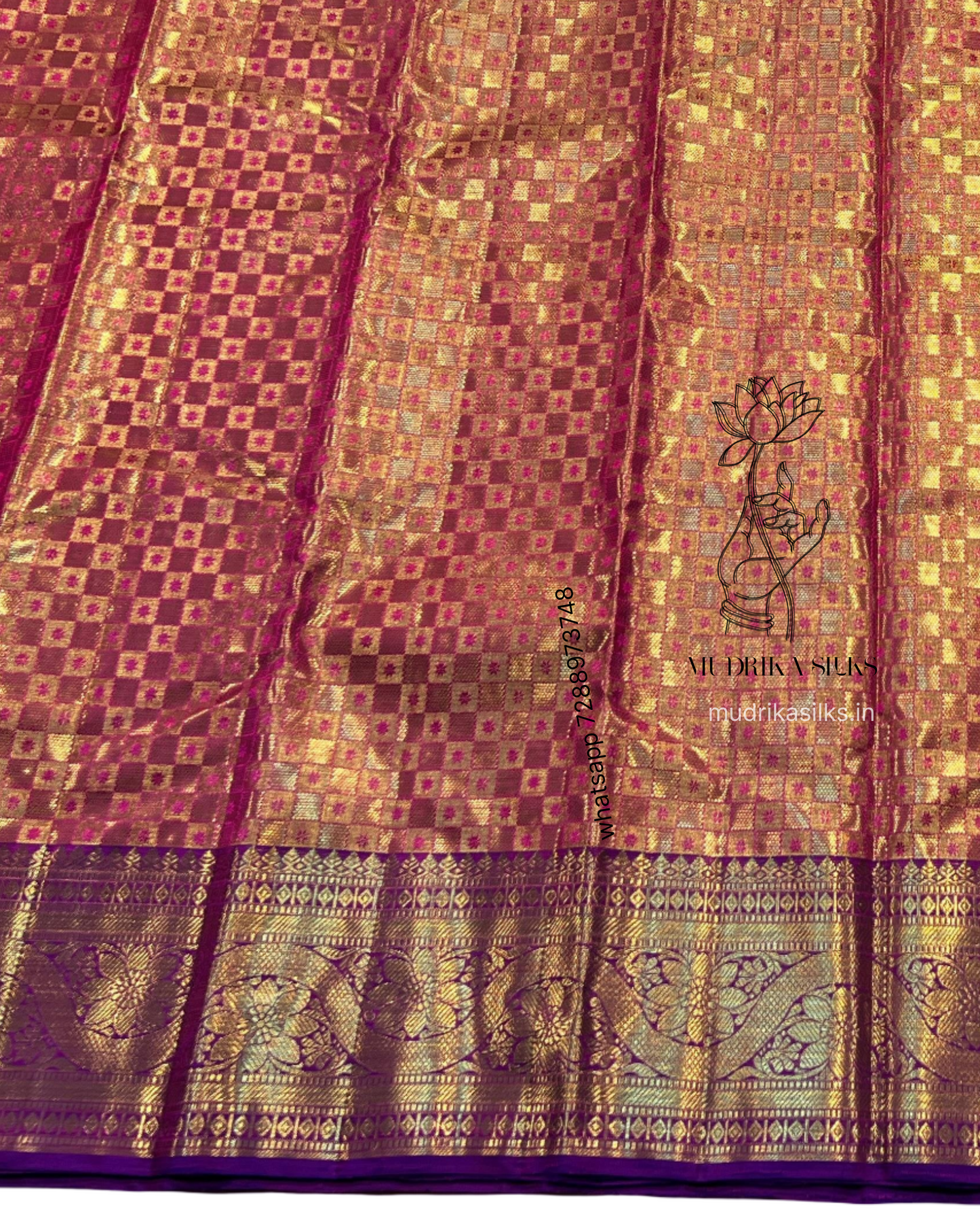 Pure kanjivaram pattu saree