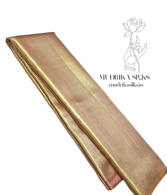 Tissue Kanchipattu silk saree for wedding