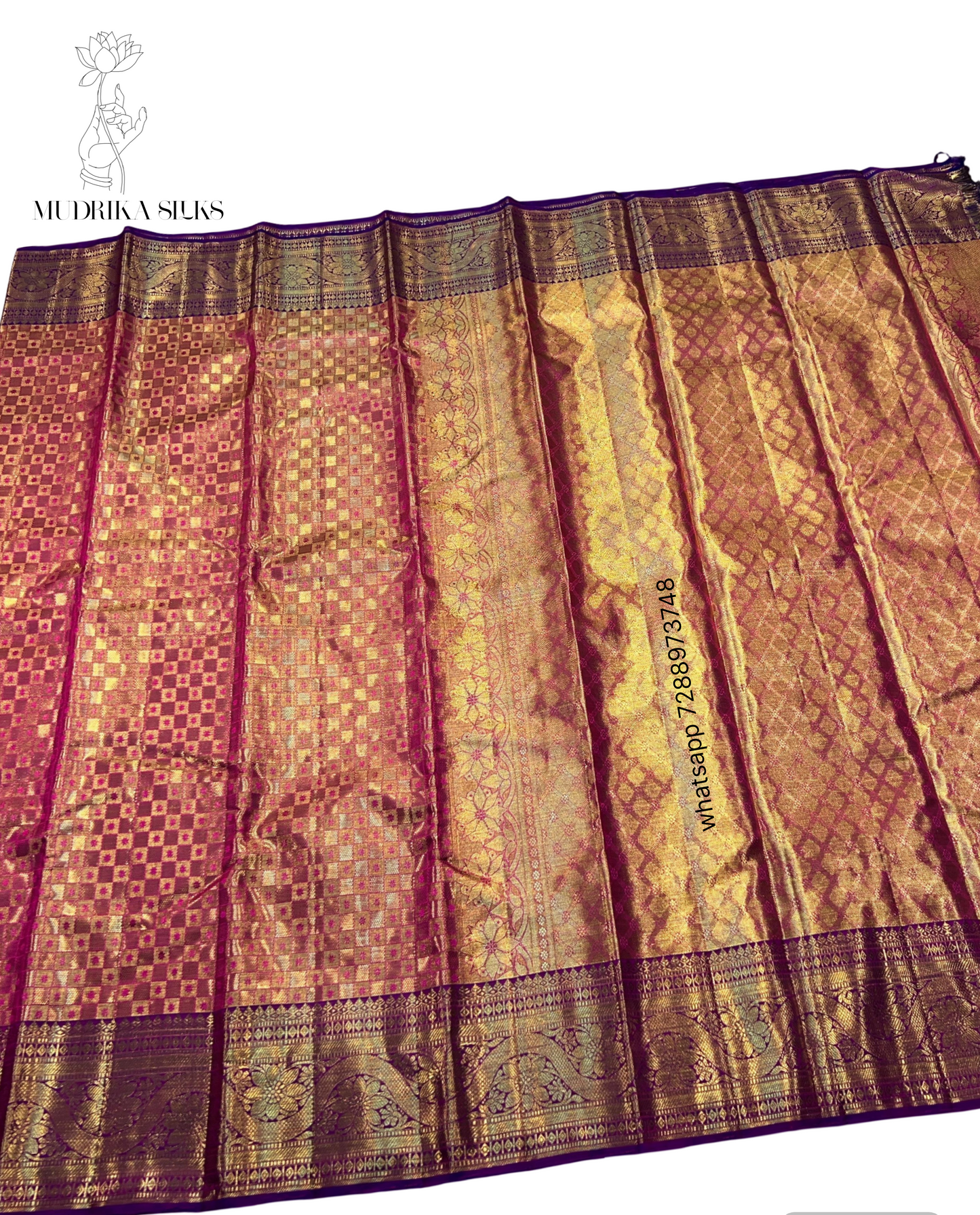 Pure kanjivaram pattu saree
