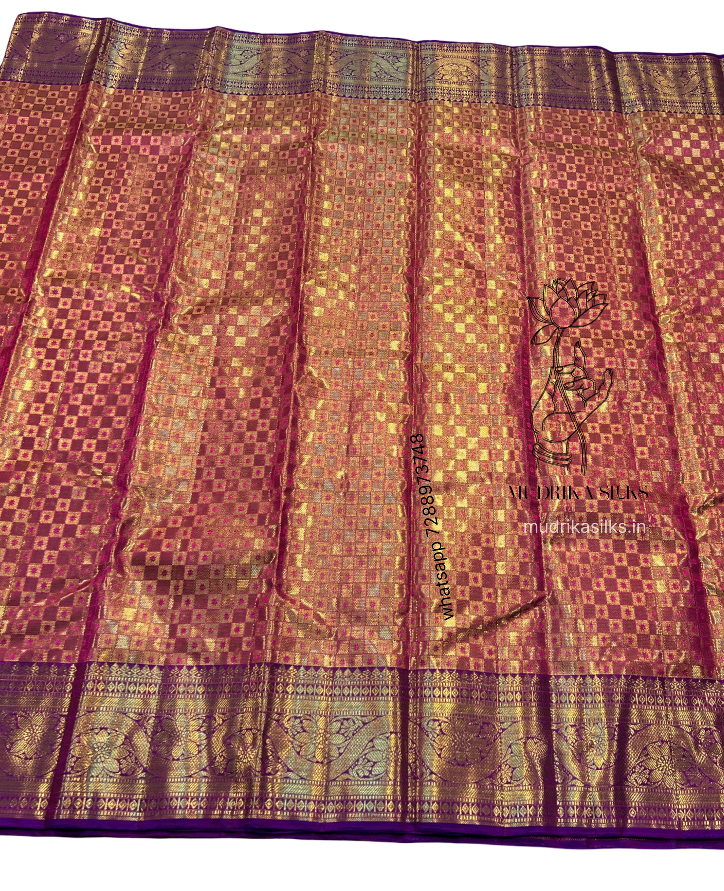 Pure kanjivaram pattu saree