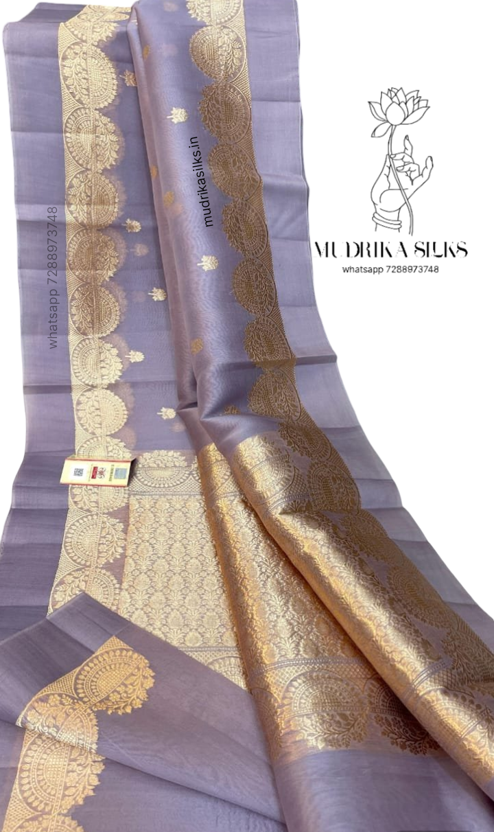 Benaras kora organza saree with blouse